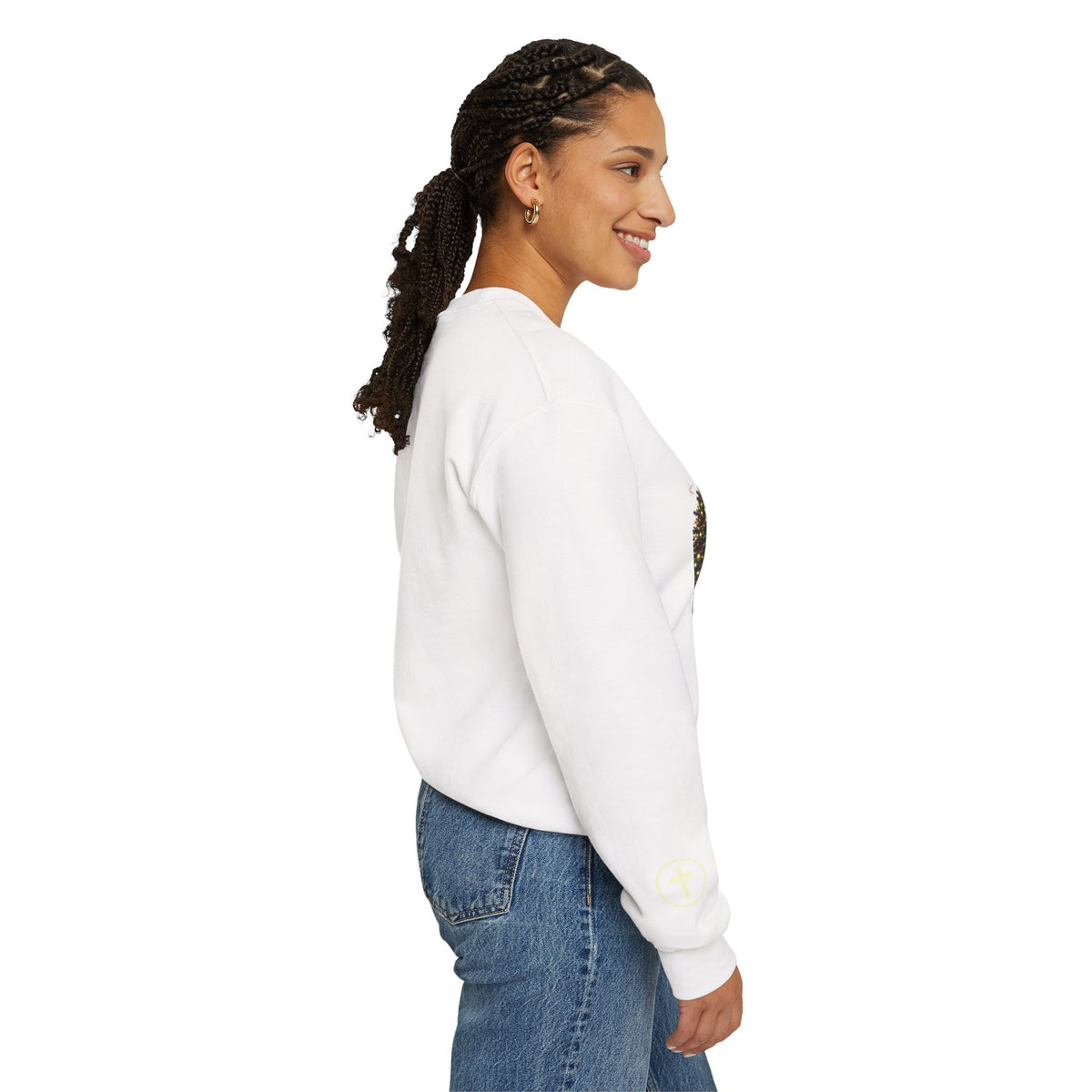 Every Knee shall bow Christmas Crewneck Sweatshirt