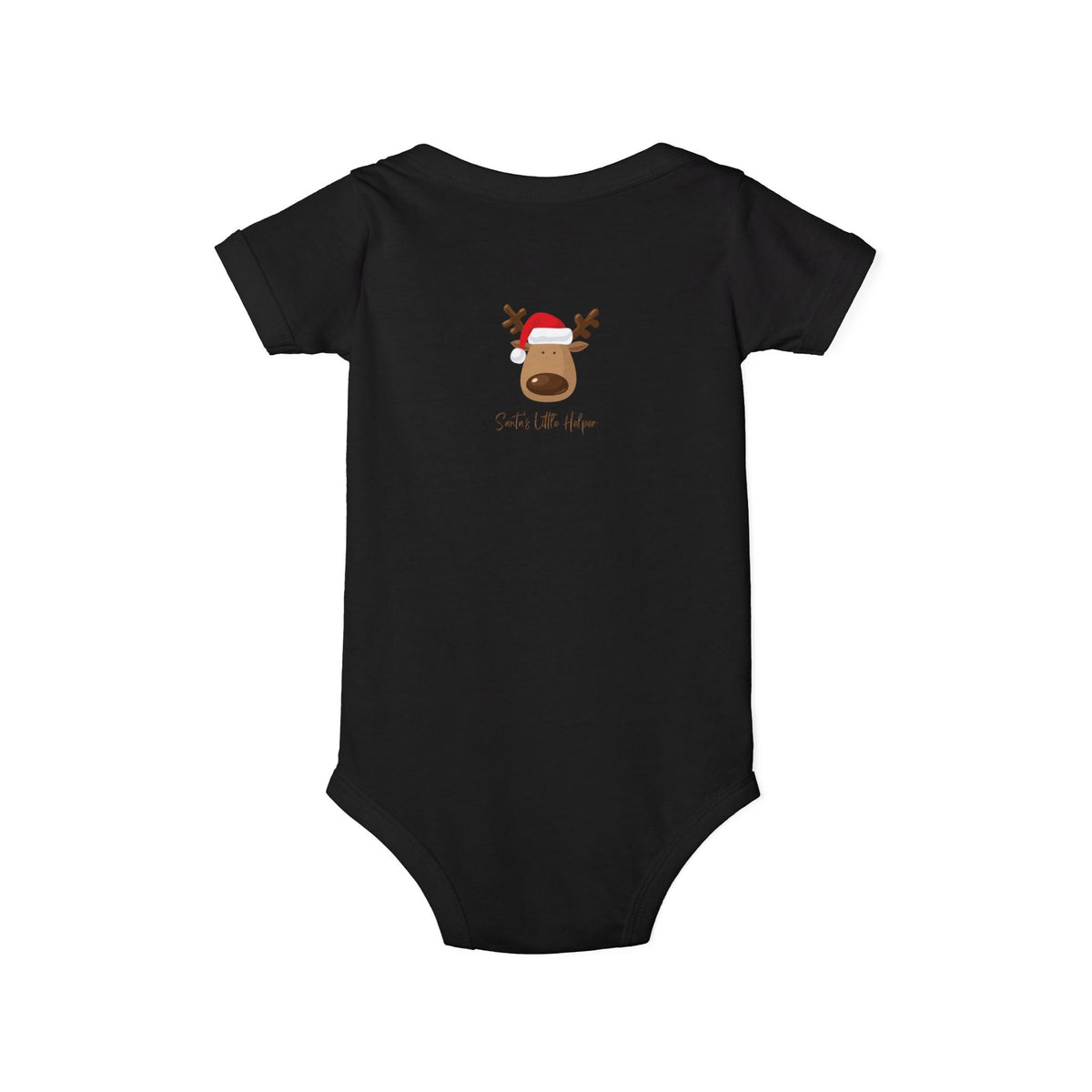 Reindeer Baby Onesie - Cute 'Tis the Season Infant Bodysuit, Christmas Holiday Outfit