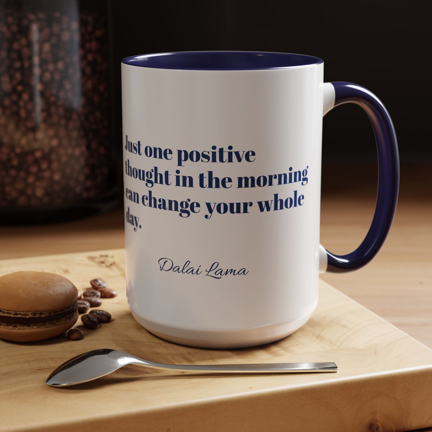 Positive Attitude Accent Coffee Mug (11, 15oz)