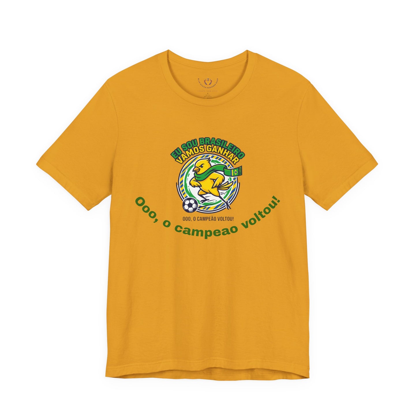 Brazil Soccer Tee | Country Pride, Retro Championship