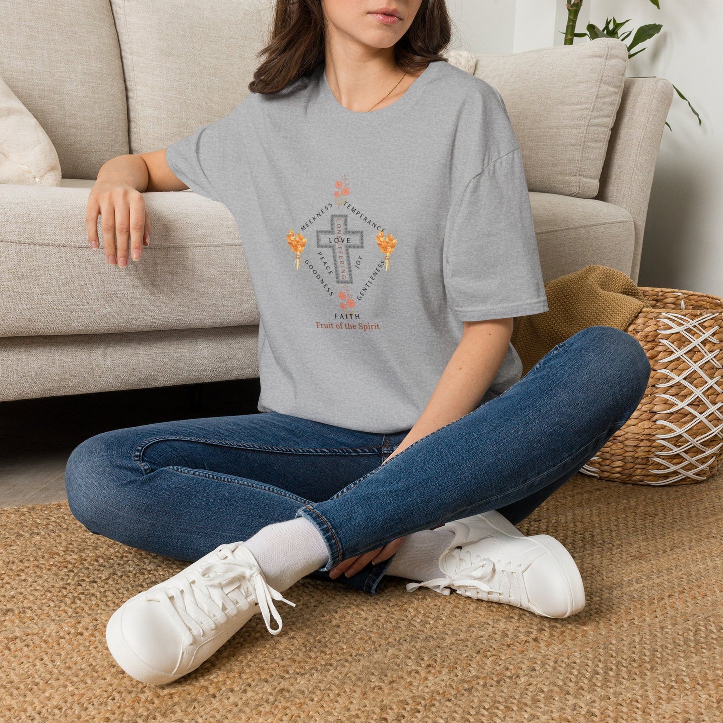 Faith Cross T-Shirt — Inspirational Christian Tee