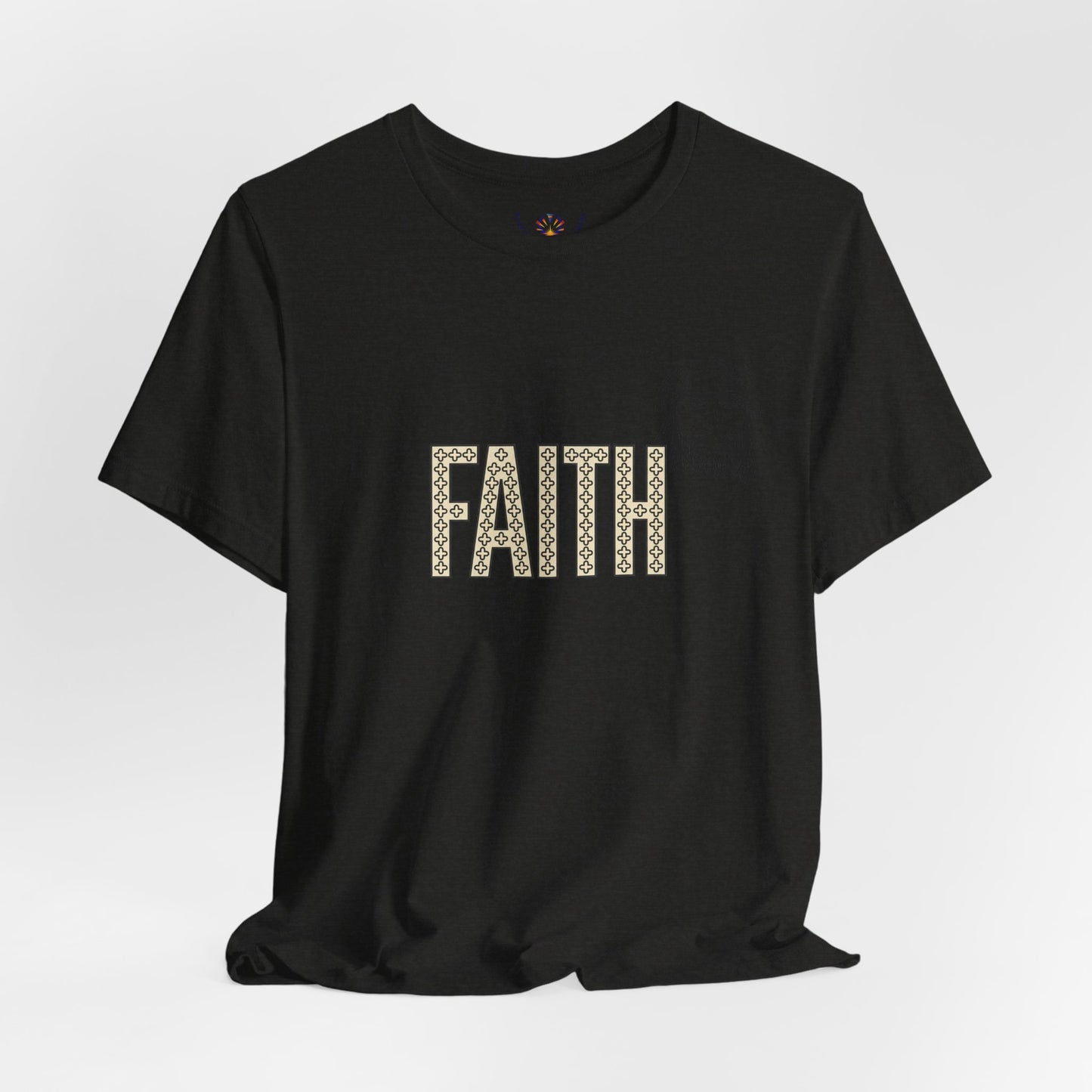 Faith Graphic Tee — Jesus Face Christian T-Shirt