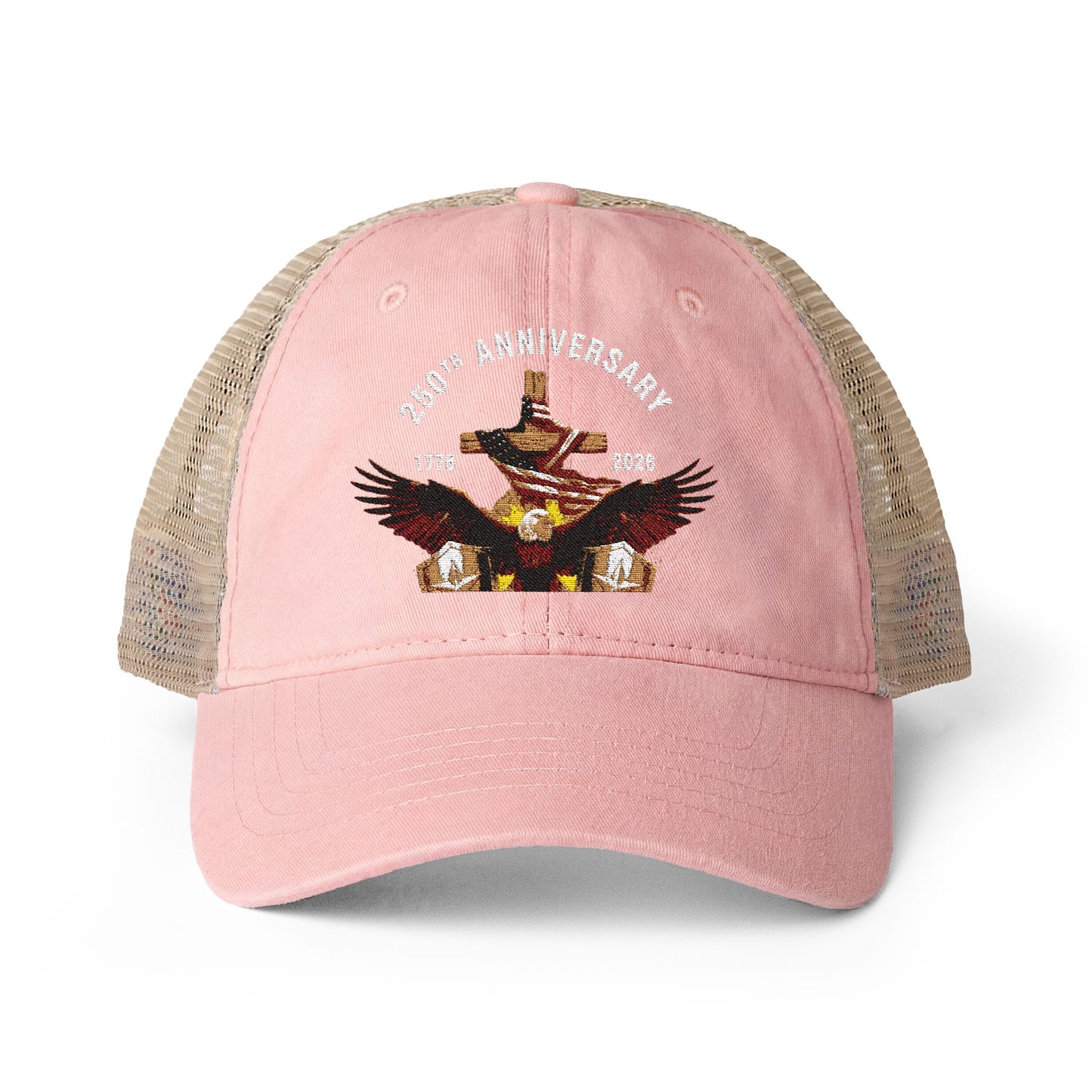 Women's Washed Mesh-Back Cap