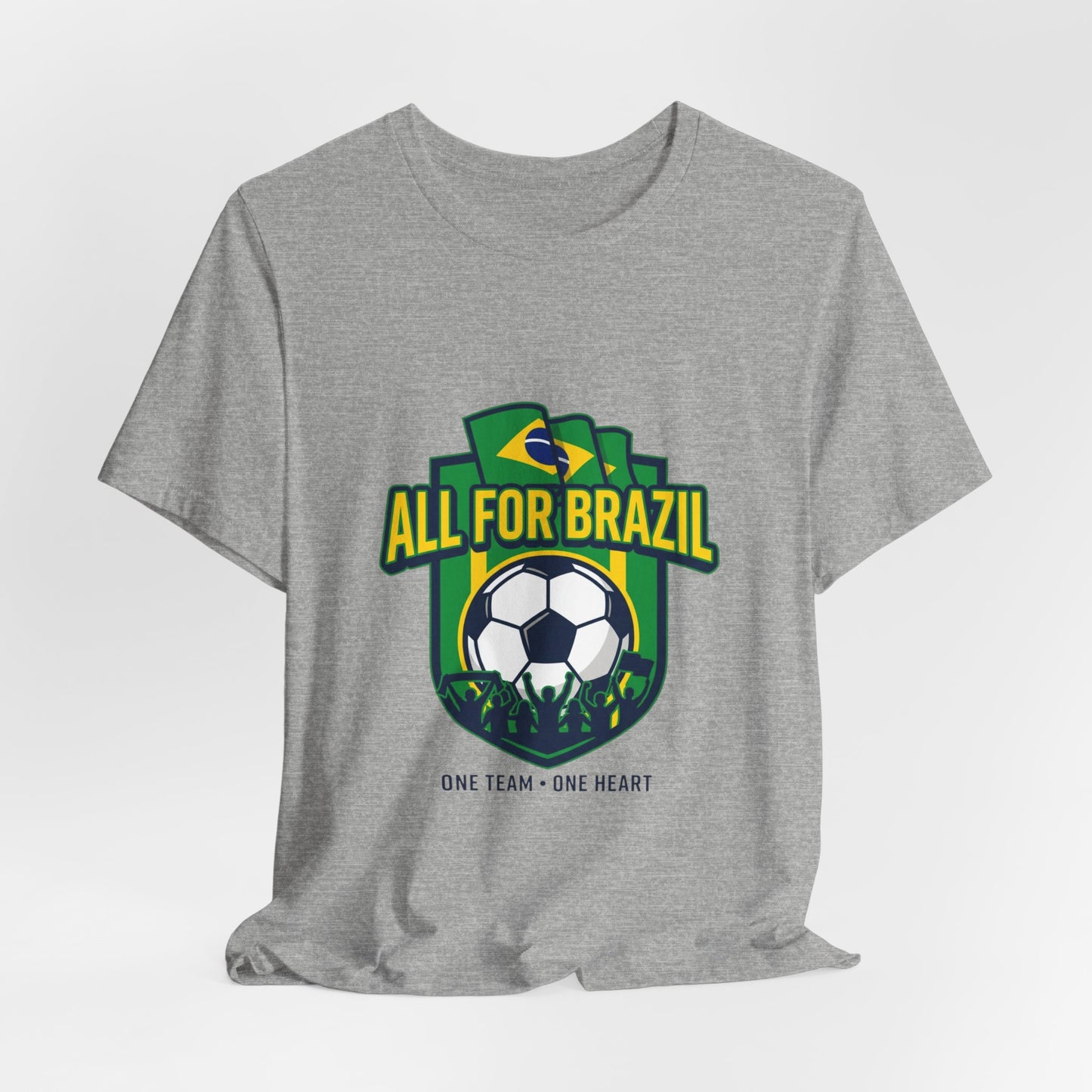All For Brazil Soccer Shirt | Retro Soccer, Country Pride