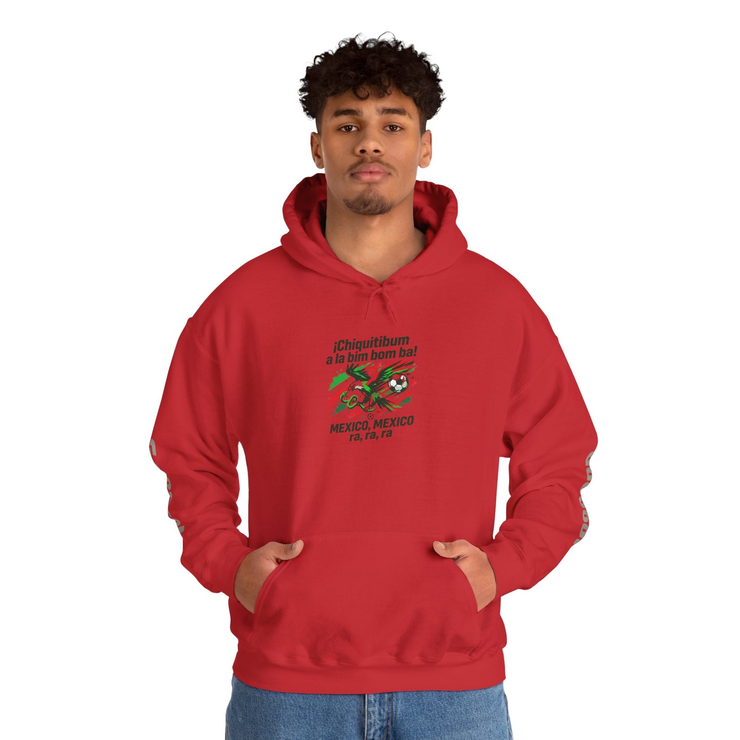 Mexico Retro Soccer Crest Hoodie | country pride, supporters