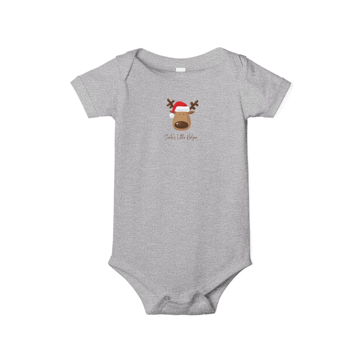 Reindeer Baby Onesie - Cute 'Tis the Season Infant Bodysuit, Christmas Holiday Outfit