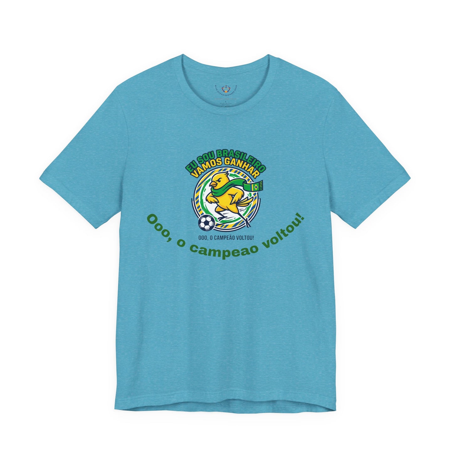 Brazil Soccer Tee | Country Pride, Retro Championship