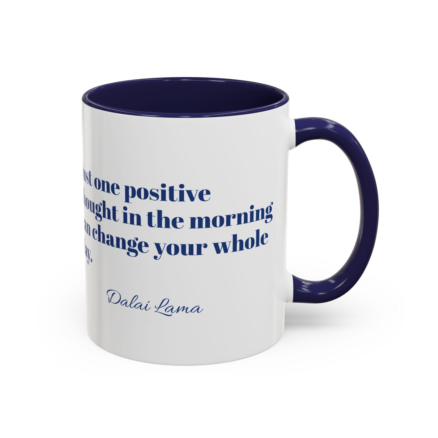 Positive Attitude Accent Coffee Mug (11, 15oz)