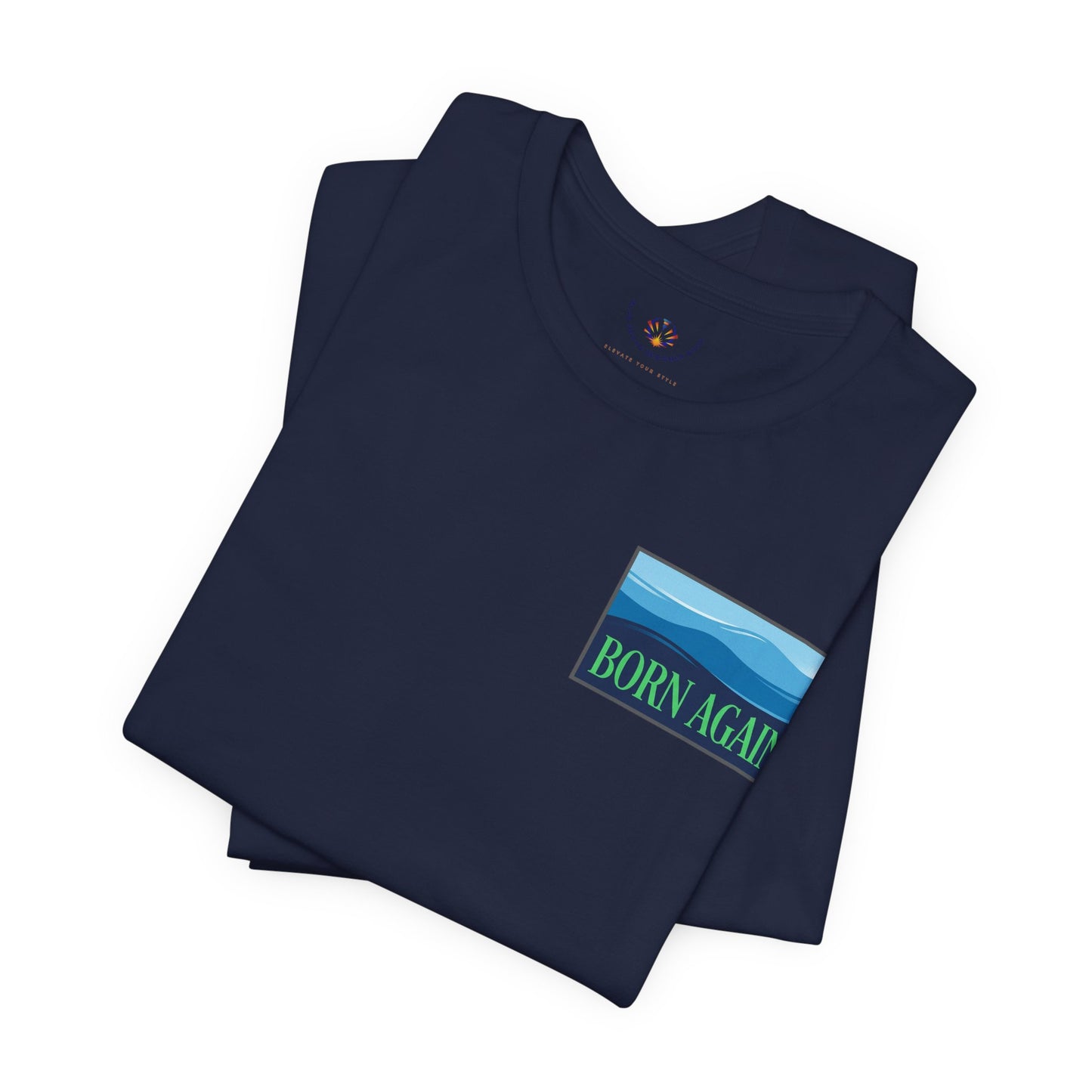 Born Again Ocean Tee - Spiritual Revival Graphic T-Shirt