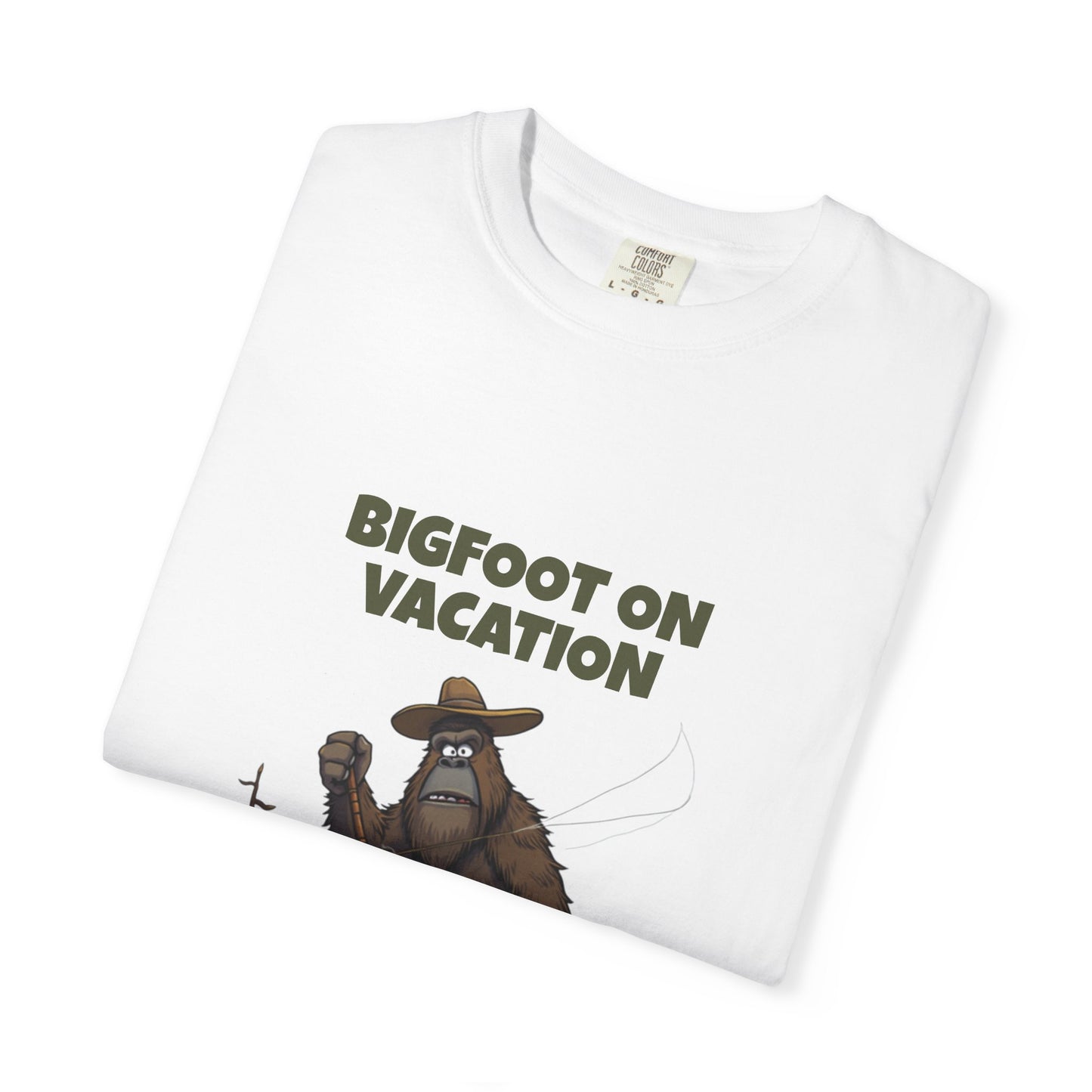 Bigfoot On Vacation T-Shirt