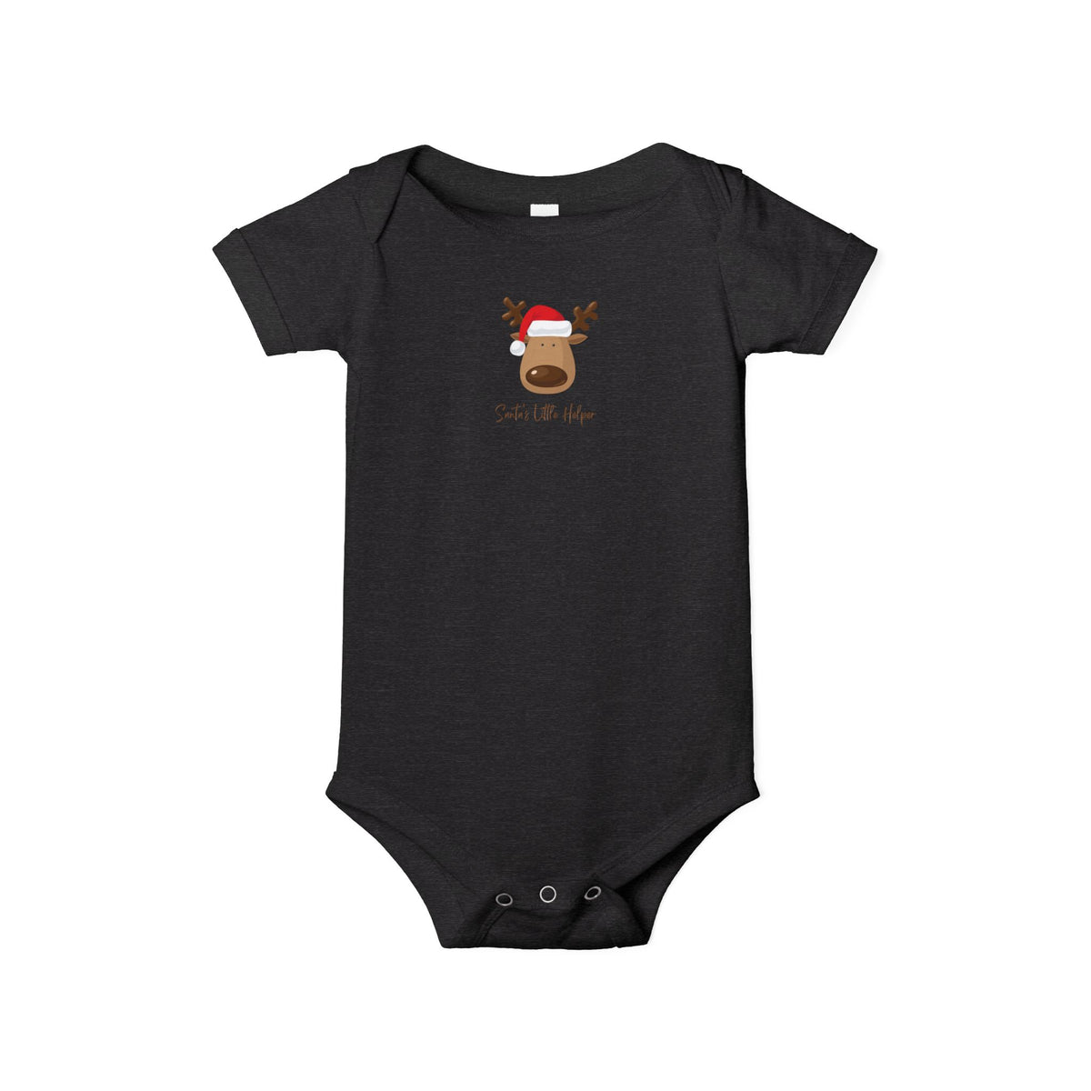 Reindeer Baby Onesie - Cute 'Tis the Season Infant Bodysuit, Christmas Holiday Outfit