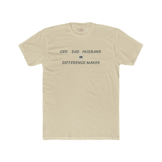 CEO Humor Unisex Crew Tee, Funny Office Shirt, Casual Wear, Gift for Entrepreneurs, Business Attire, Work-from-Home Tee