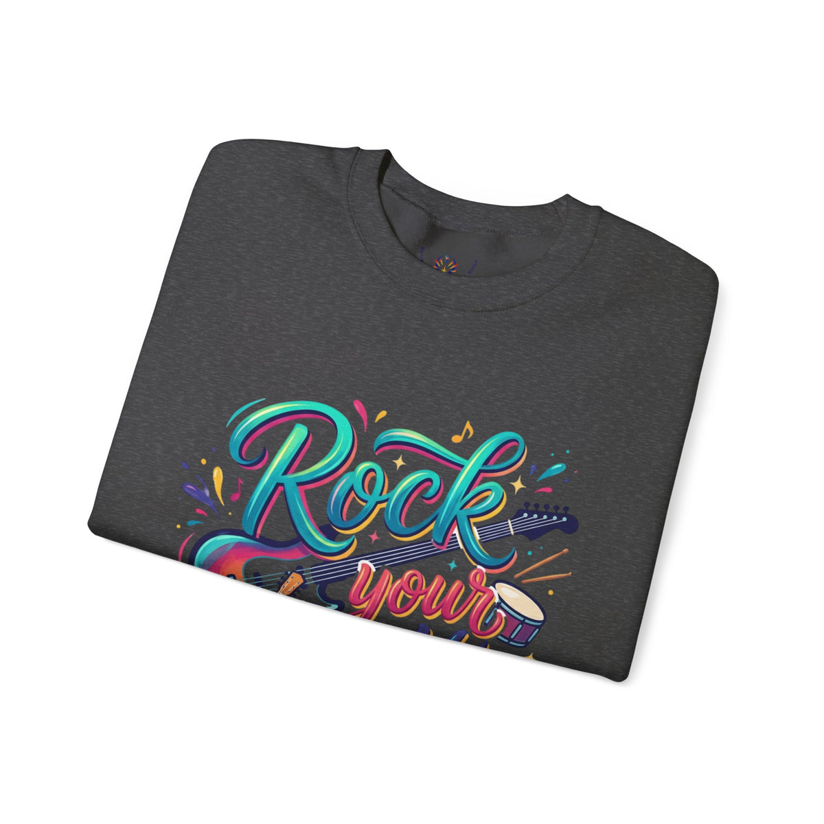 Rock Your Faith Sweatshirt — Christian Music Graphic Crewneck