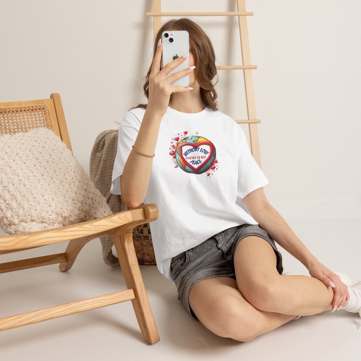 Camiseta unisex de algodón grueso
