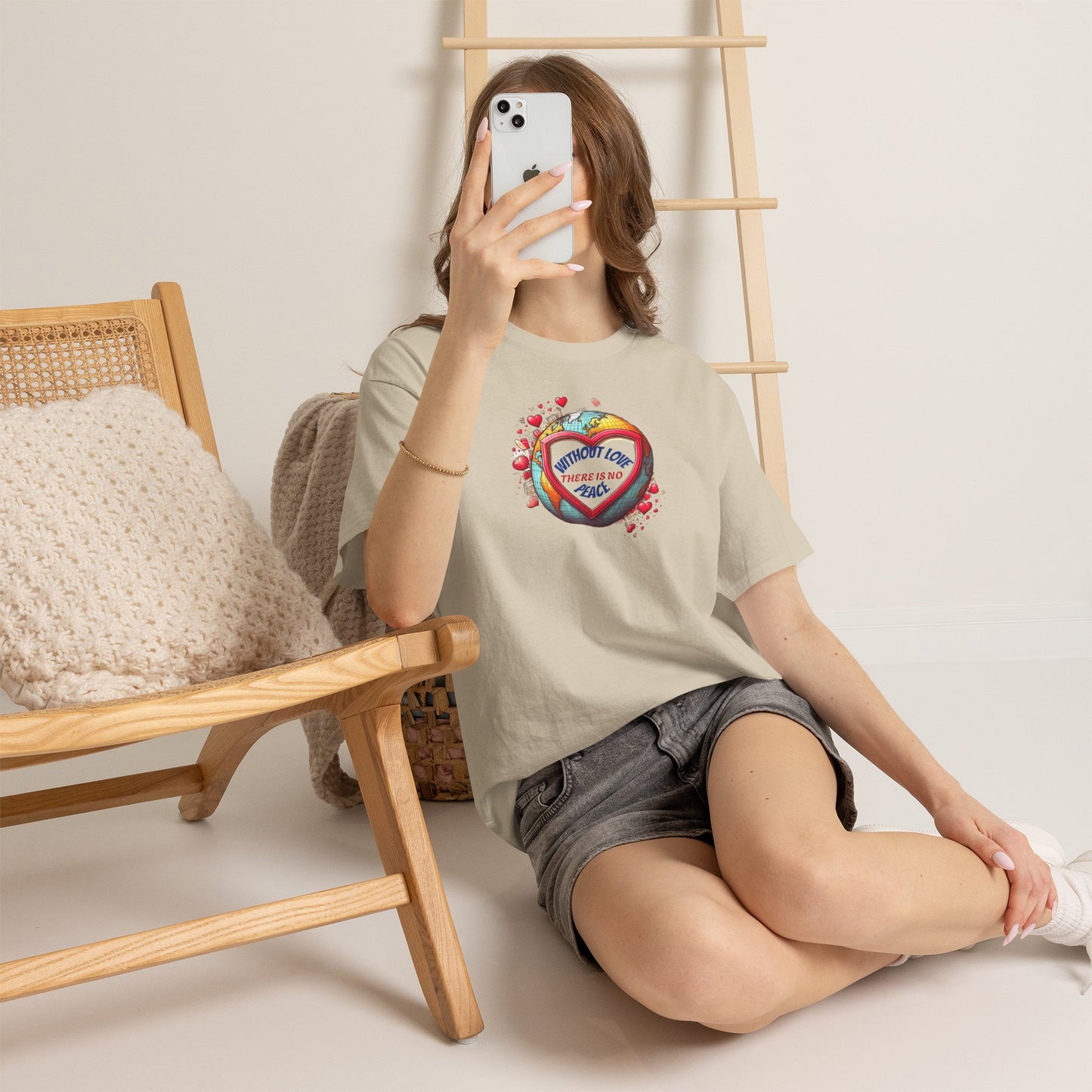 Camiseta unisex de algodón grueso