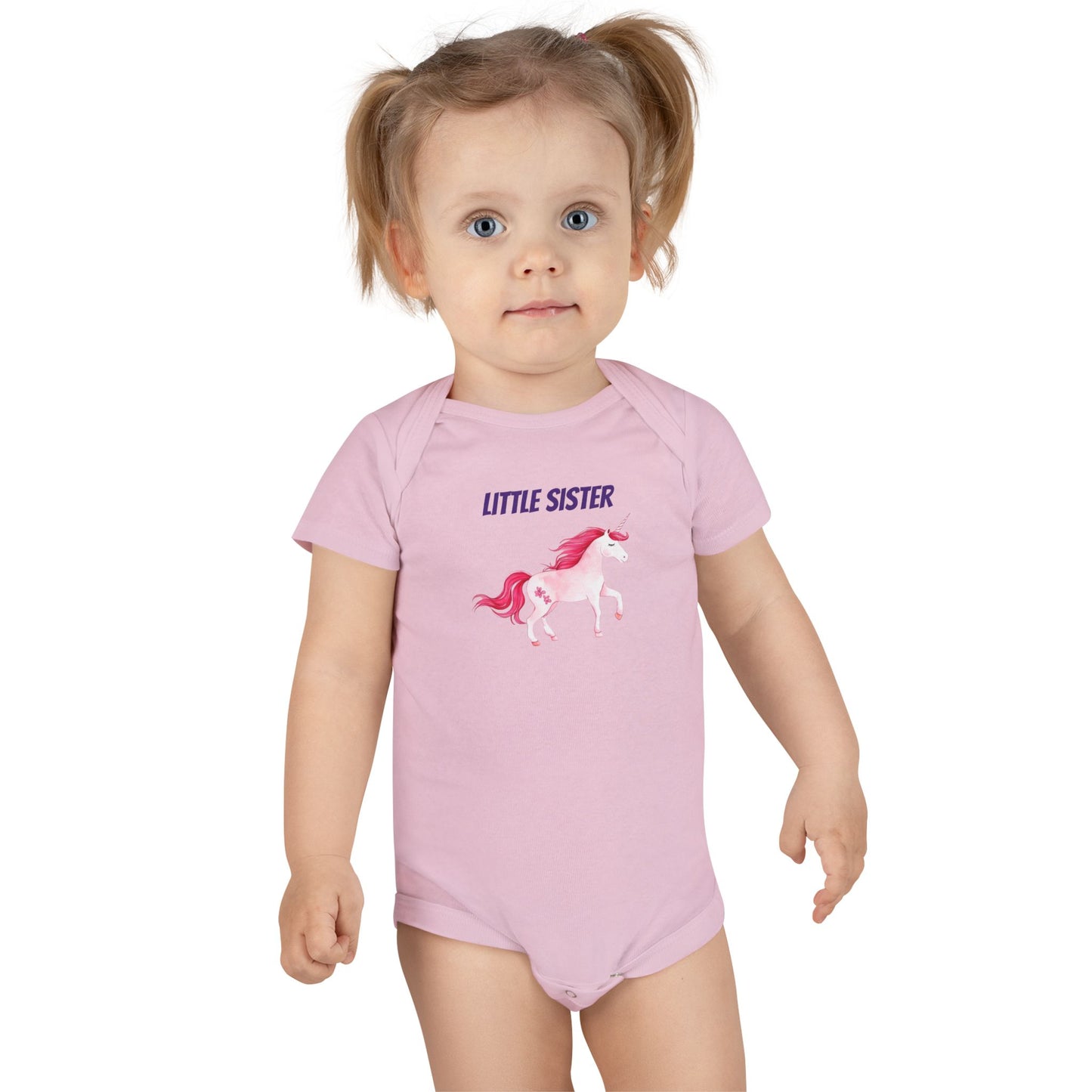 Unicorn Baby Onesie – Cute Short Sleeve Bodysuit for Infants