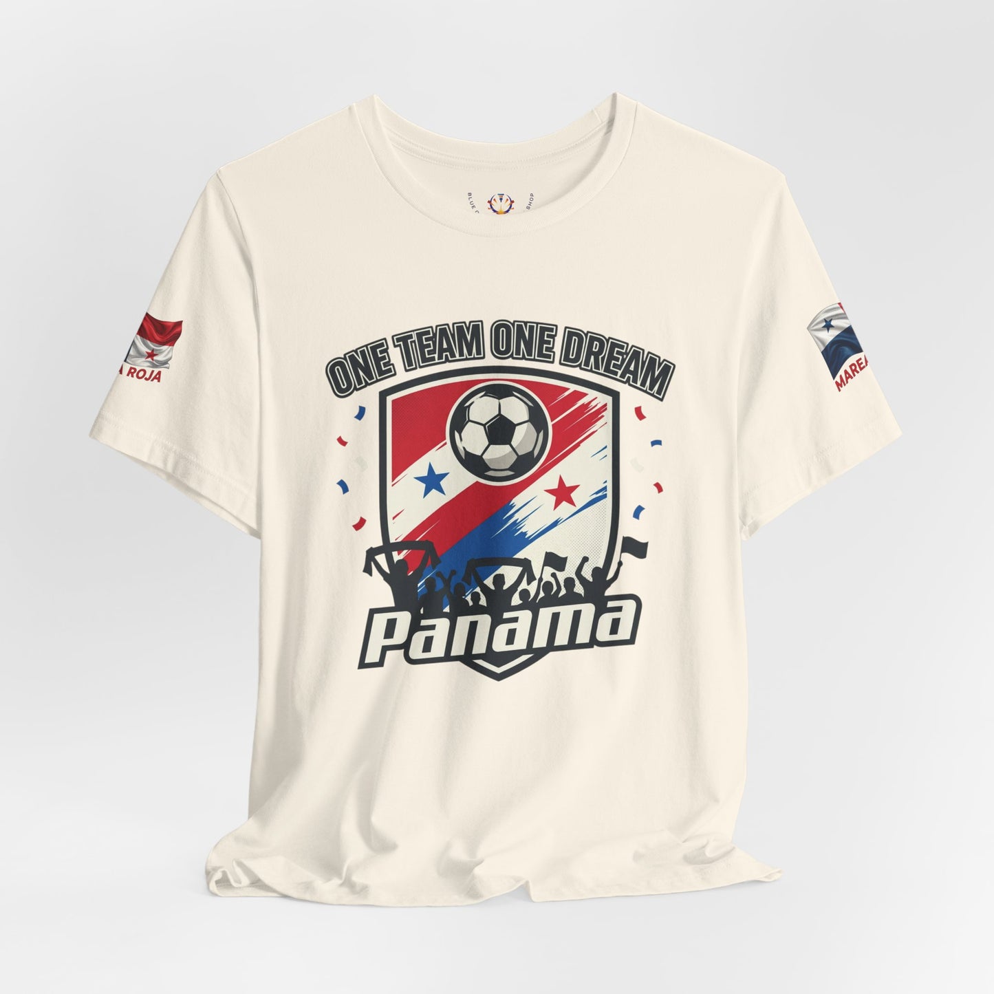 Panama Retro Soccer Crest Tee | country pride, championship season