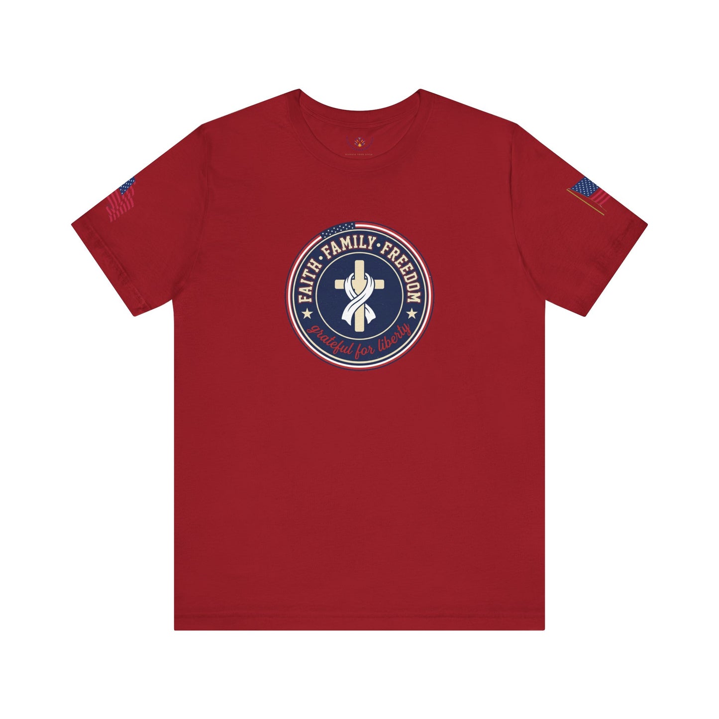 Faith Family Freedom Tee | Patriotic t-shirt