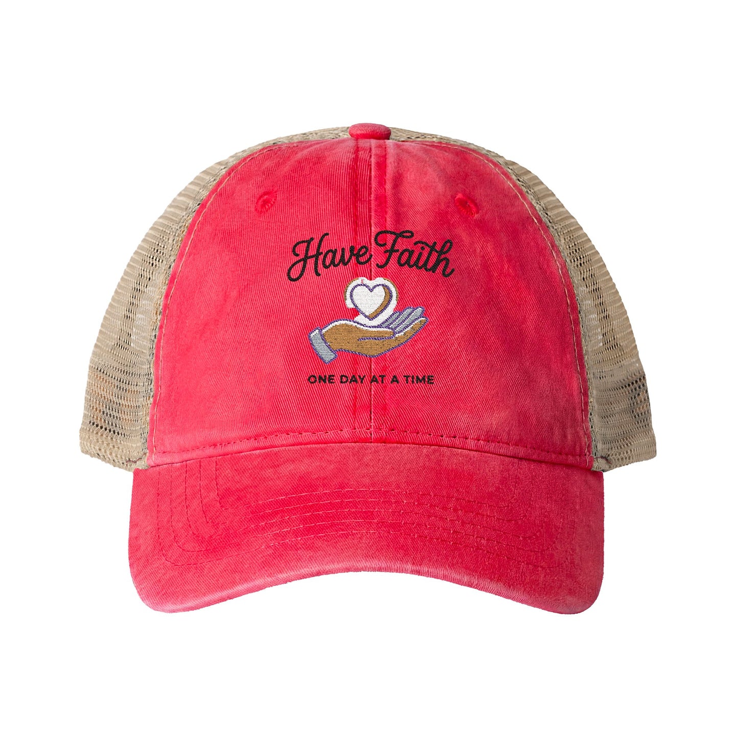 Women's Washed Mesh-Back Cap