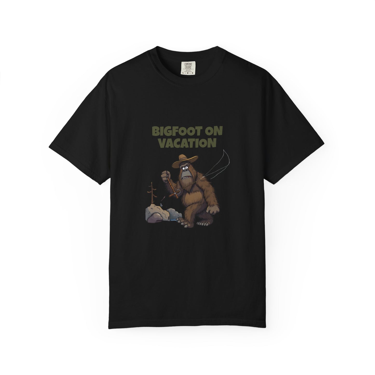 Bigfoot On Vacation T-Shirt