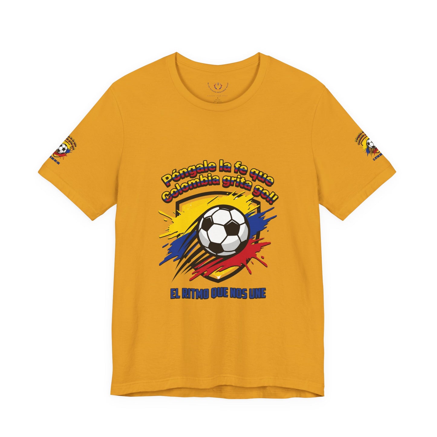 Colombia Pride Soccer Tee | Retro soccer, national colors