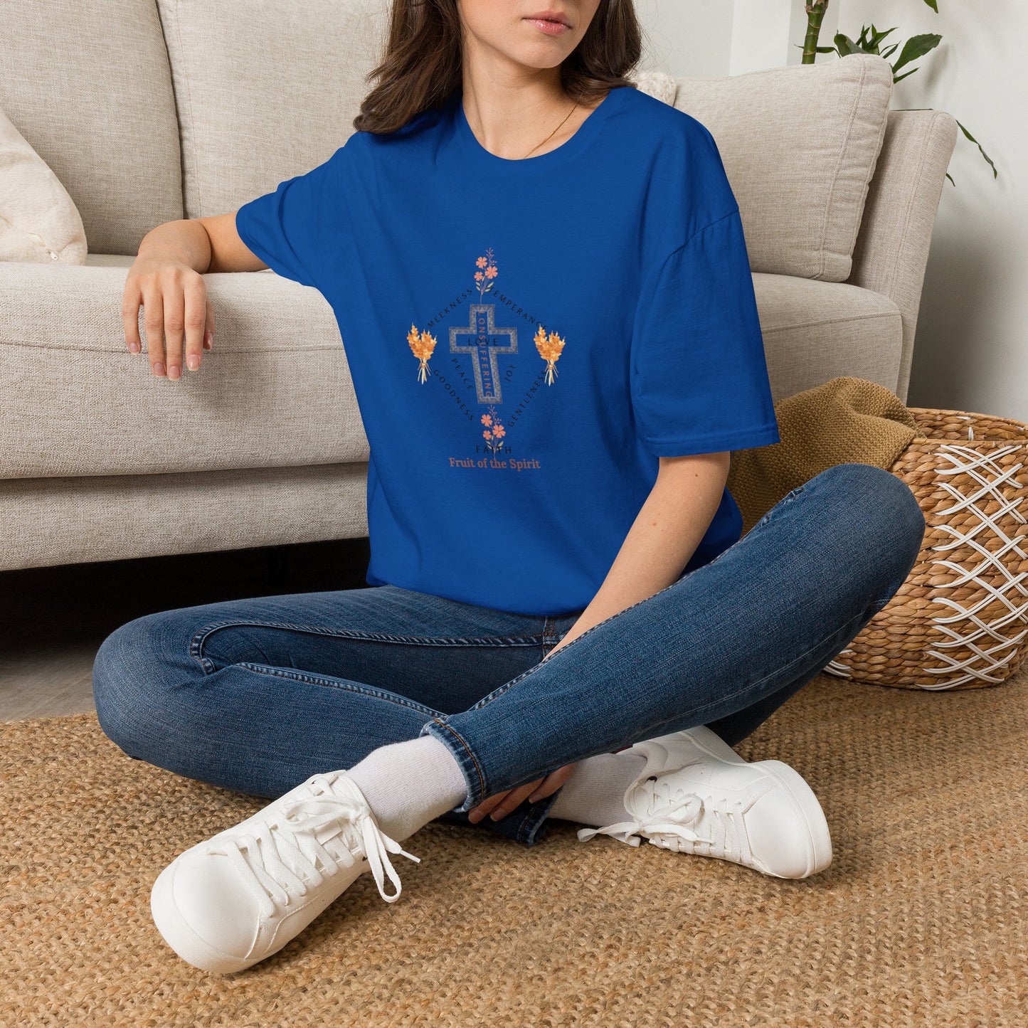Faith Cross T-Shirt — Inspirational Christian Tee