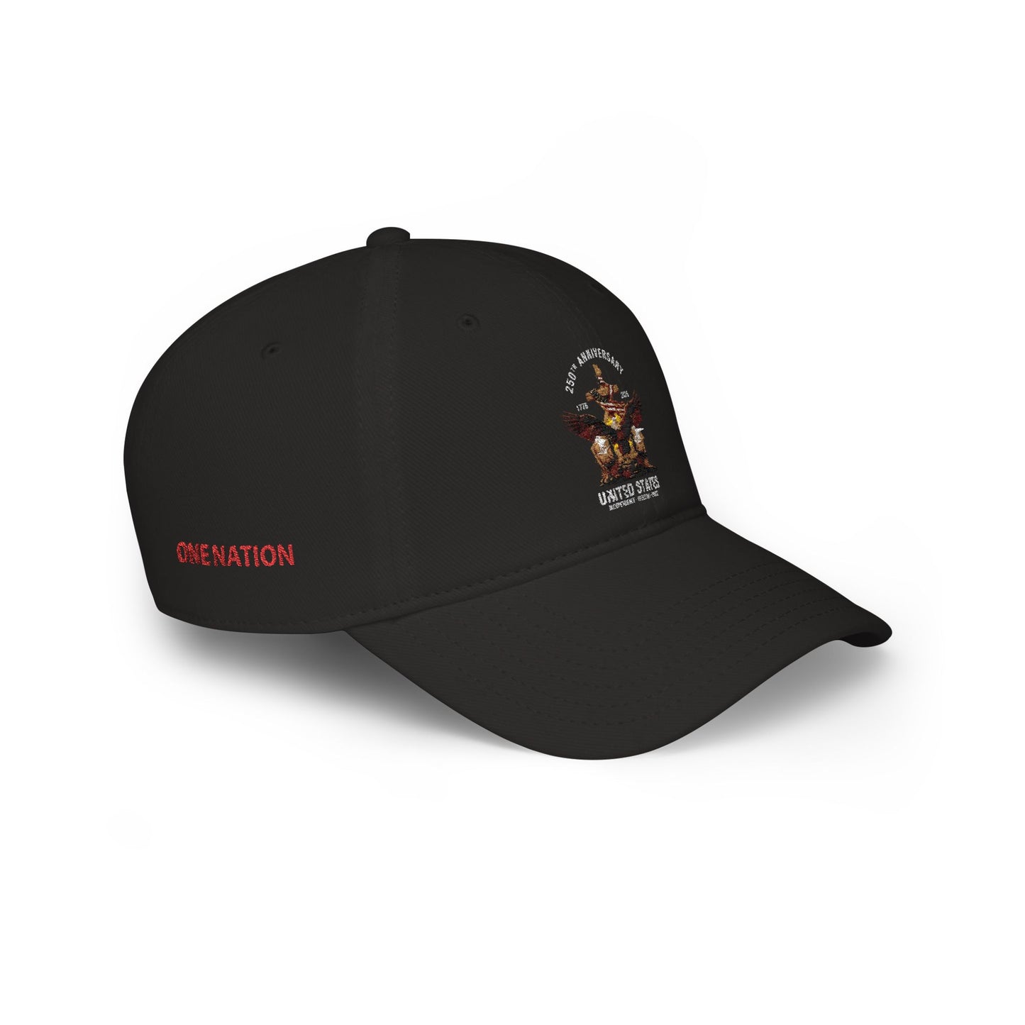 Low Profile Baseball Cap — 250th Anniversary United States Eagle Emblem