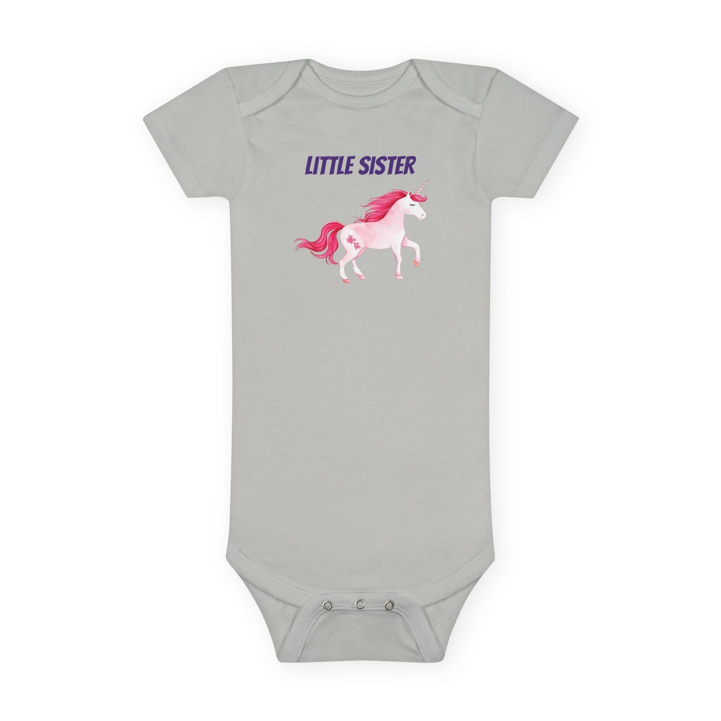 Unicorn Baby Onesie – Cute Short Sleeve Bodysuit for Infants