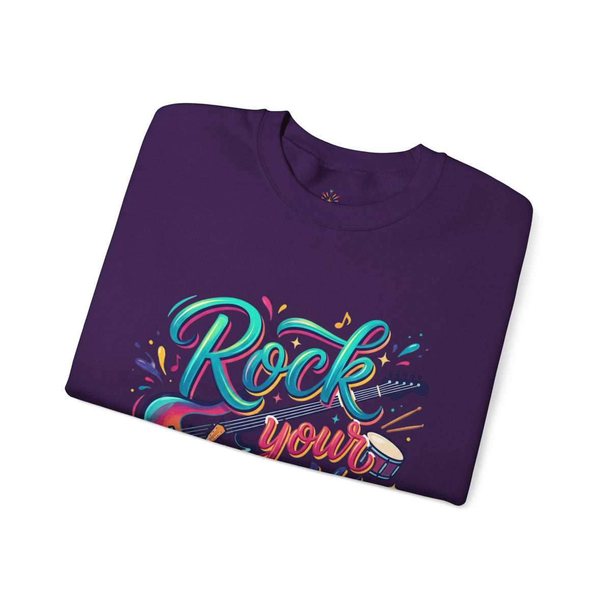 Rock Your Faith Sweatshirt — Christian Music Graphic Crewneck