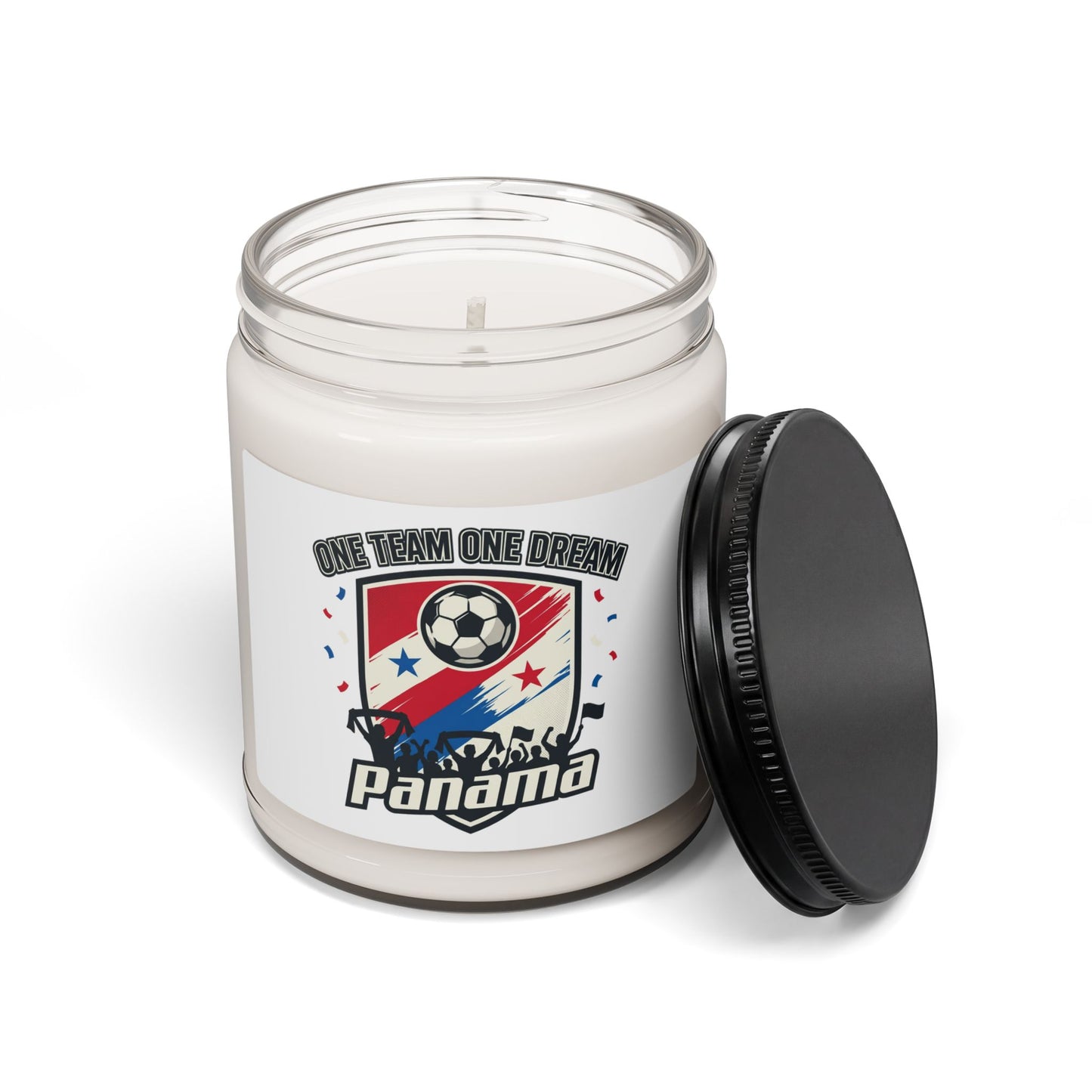 Panama Soccer Crest Candle, Country Pride, Retro Championship Season