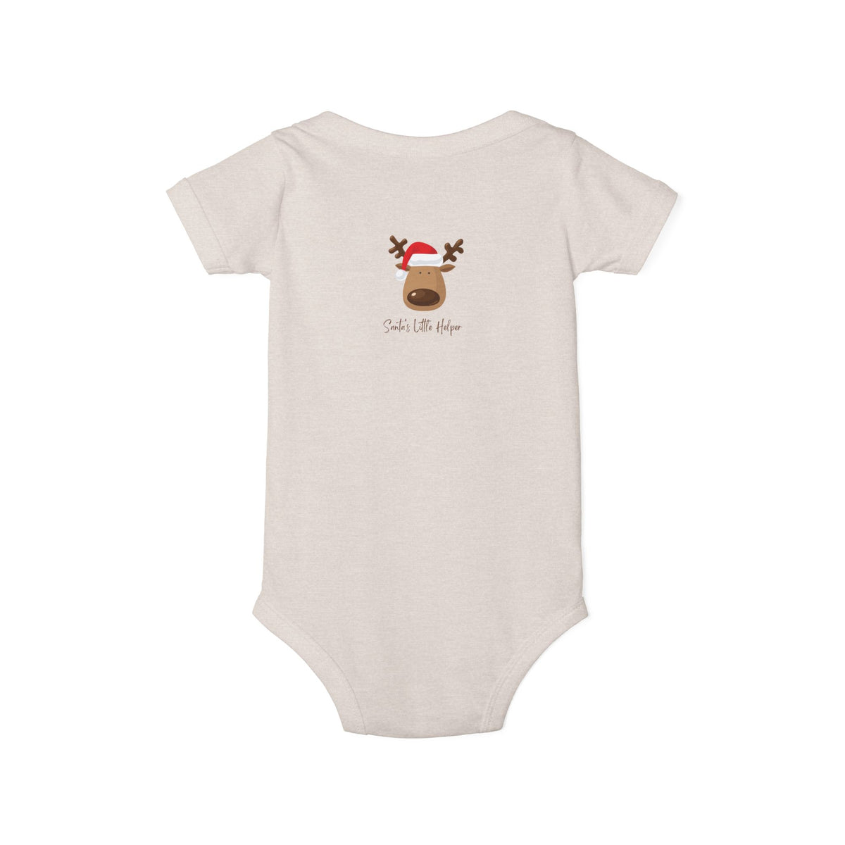Reindeer Baby Onesie - Cute 'Tis the Season Infant Bodysuit, Christmas Holiday Outfit