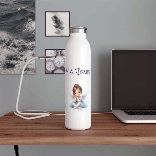 Personalizable Ballerina Water Bottle