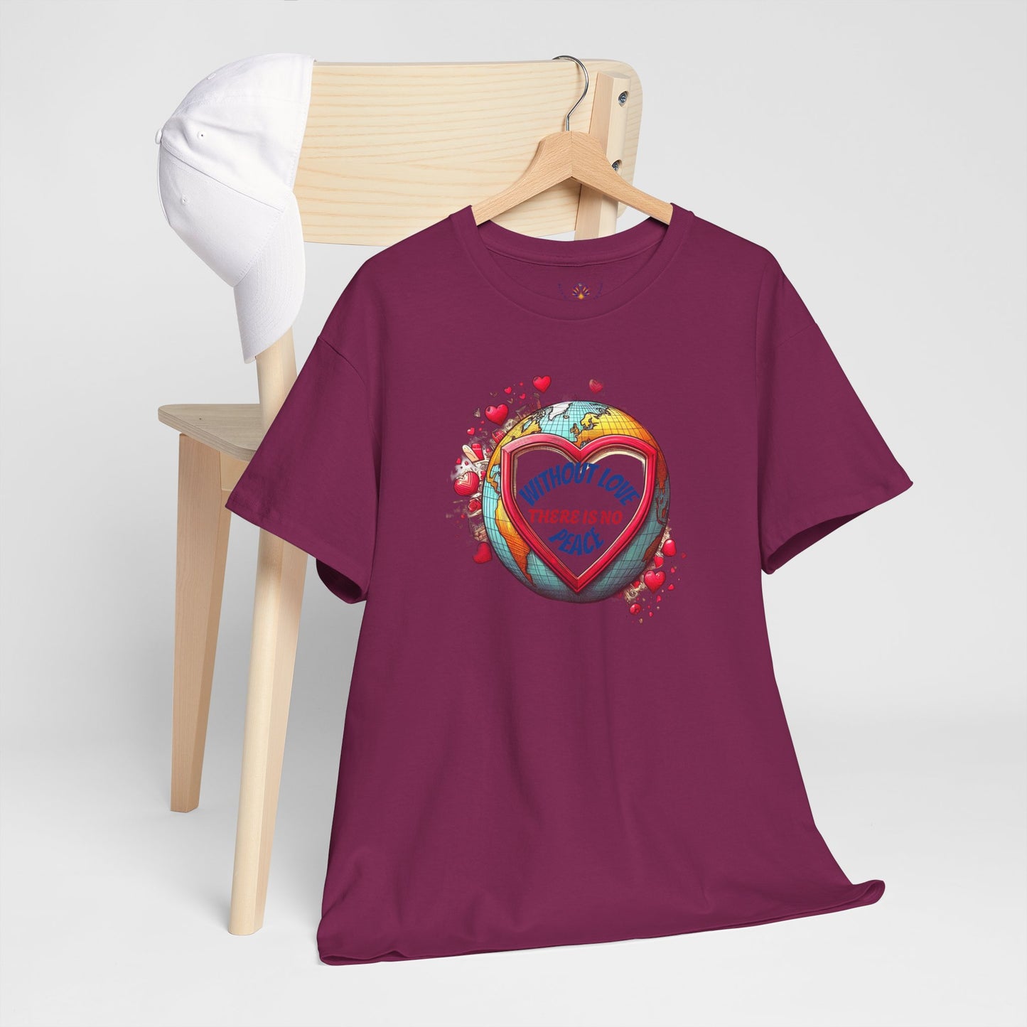 Camiseta unisex de algodón grueso