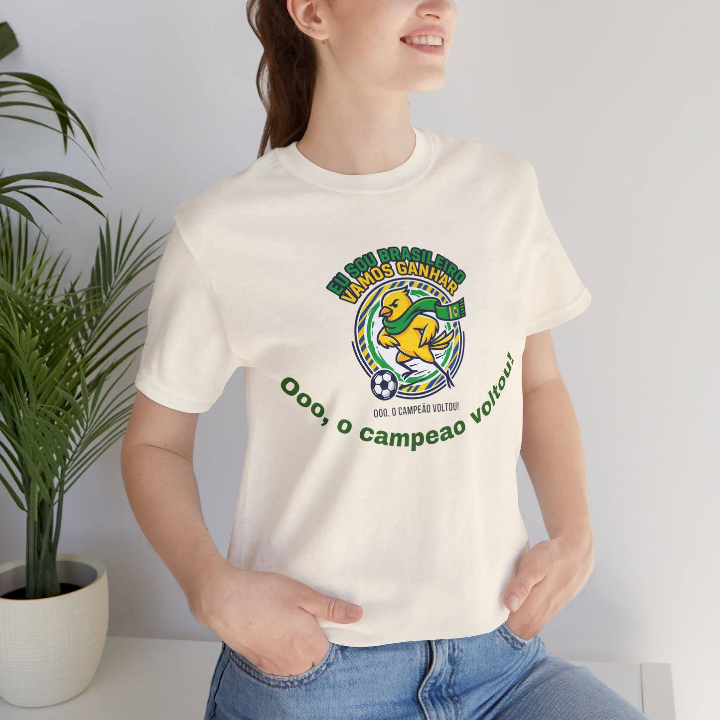 Brazil Soccer Tee | Country Pride, Retro Championship